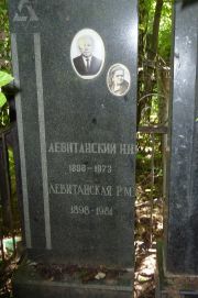Левитанский Н. Н., Москва, Востряковское кладбище